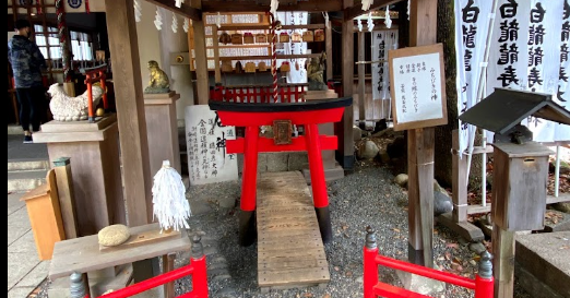 洲崎神社　小さい鳥居